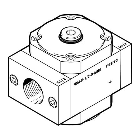 Branching Module FRM-H-1/4-D-MINI-NPT